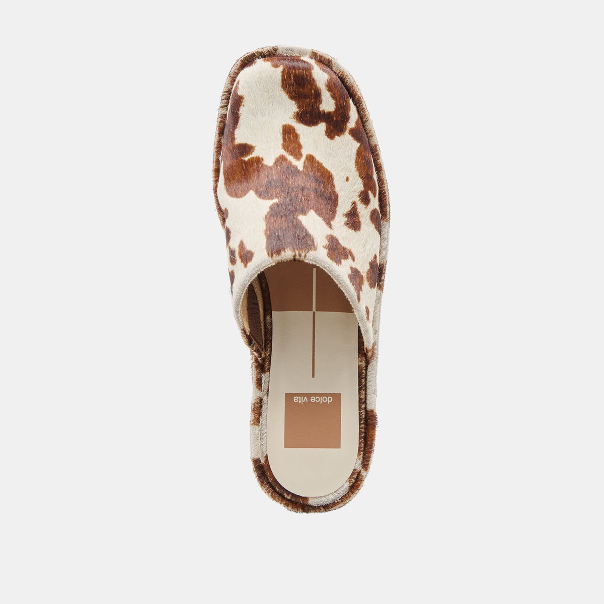 Rosita Cocoa Taurus Calf Hair Flats | Dolce Vita