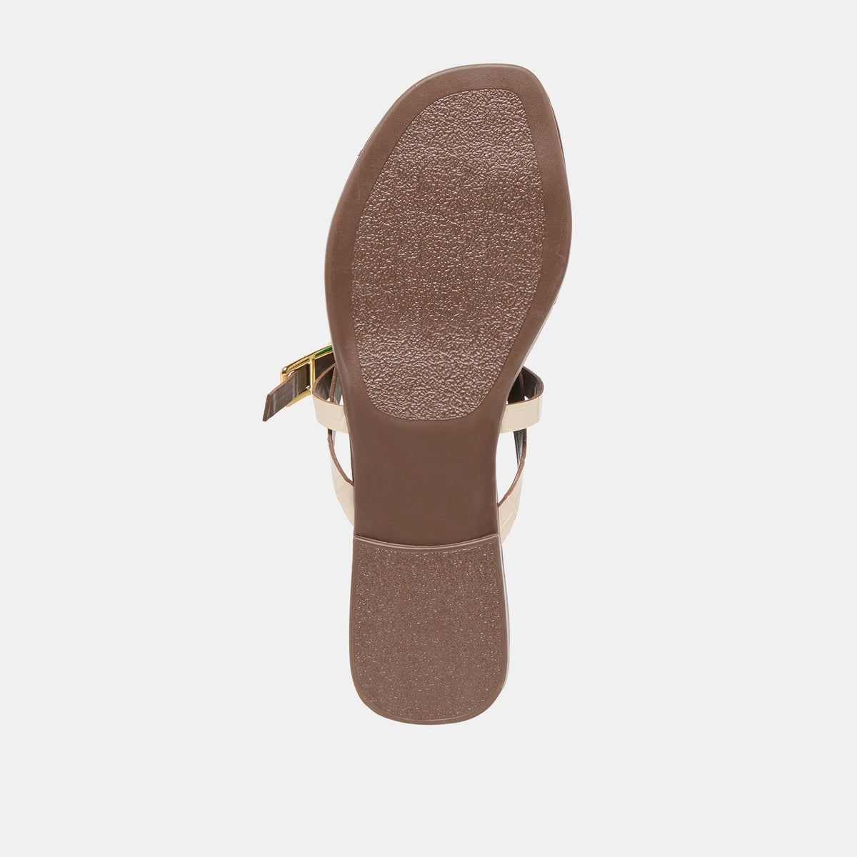 Piers Beige Croco Embossed Leather Sandals | Dolce Vita