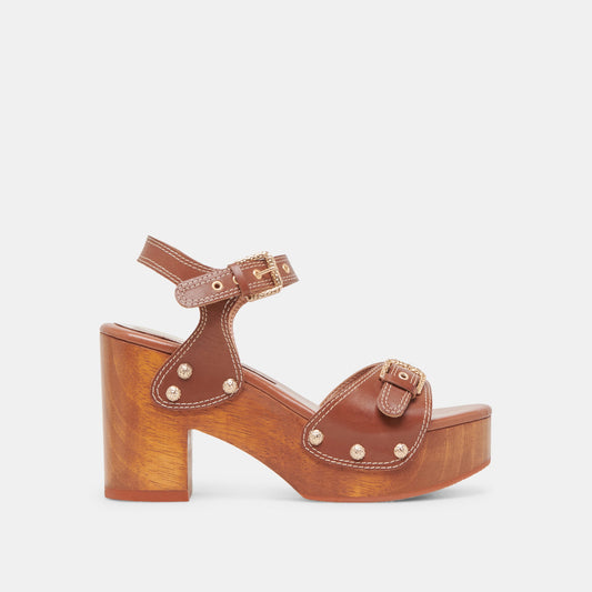 YANDY HEELS COGNAC LEATHER
 – Dolce Vita | Dolce Vita