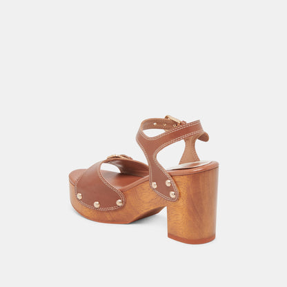 YANDY HEELS COGNAC LEATHER
 – Dolce Vita | Dolce Vita