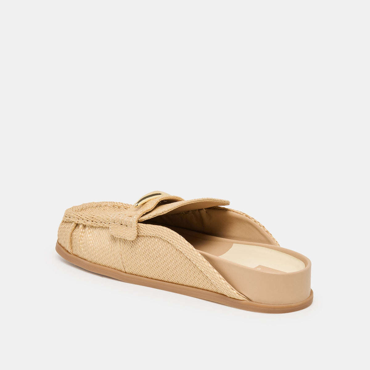Jodero Lt Natural Raffia Flats | Dolce Vita