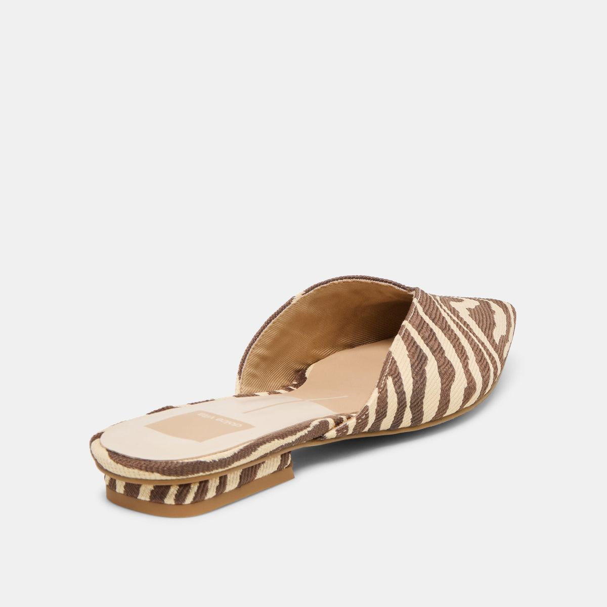 Elm Beige Zebra Raffia Flats | Dolce Vita