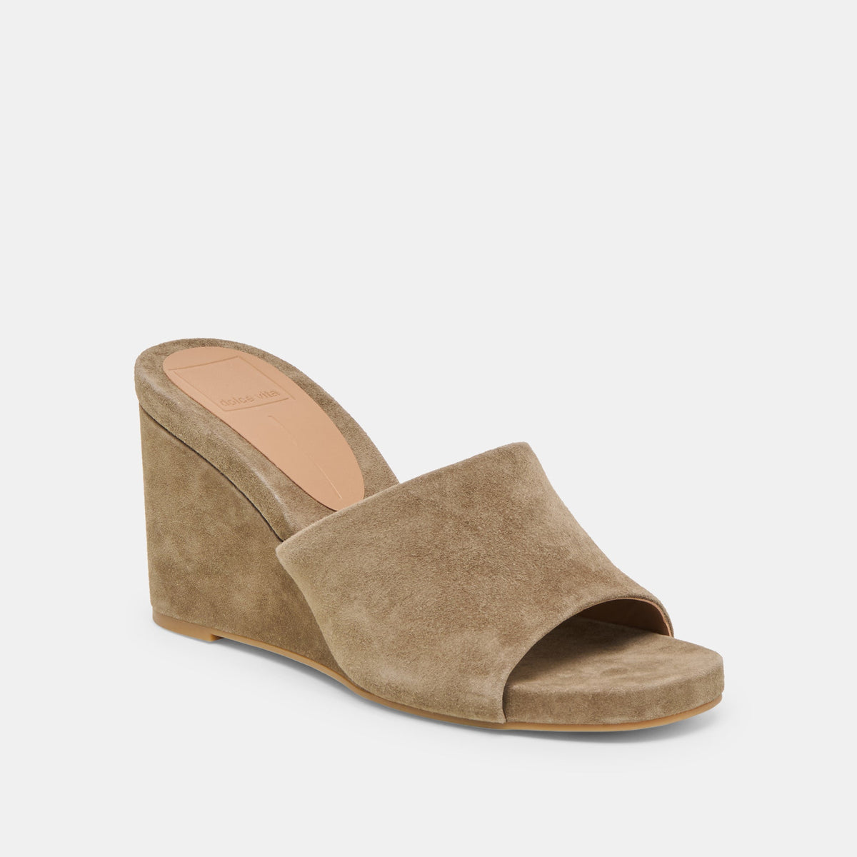 Holta Olive Suede Wedges | Dolce Vita