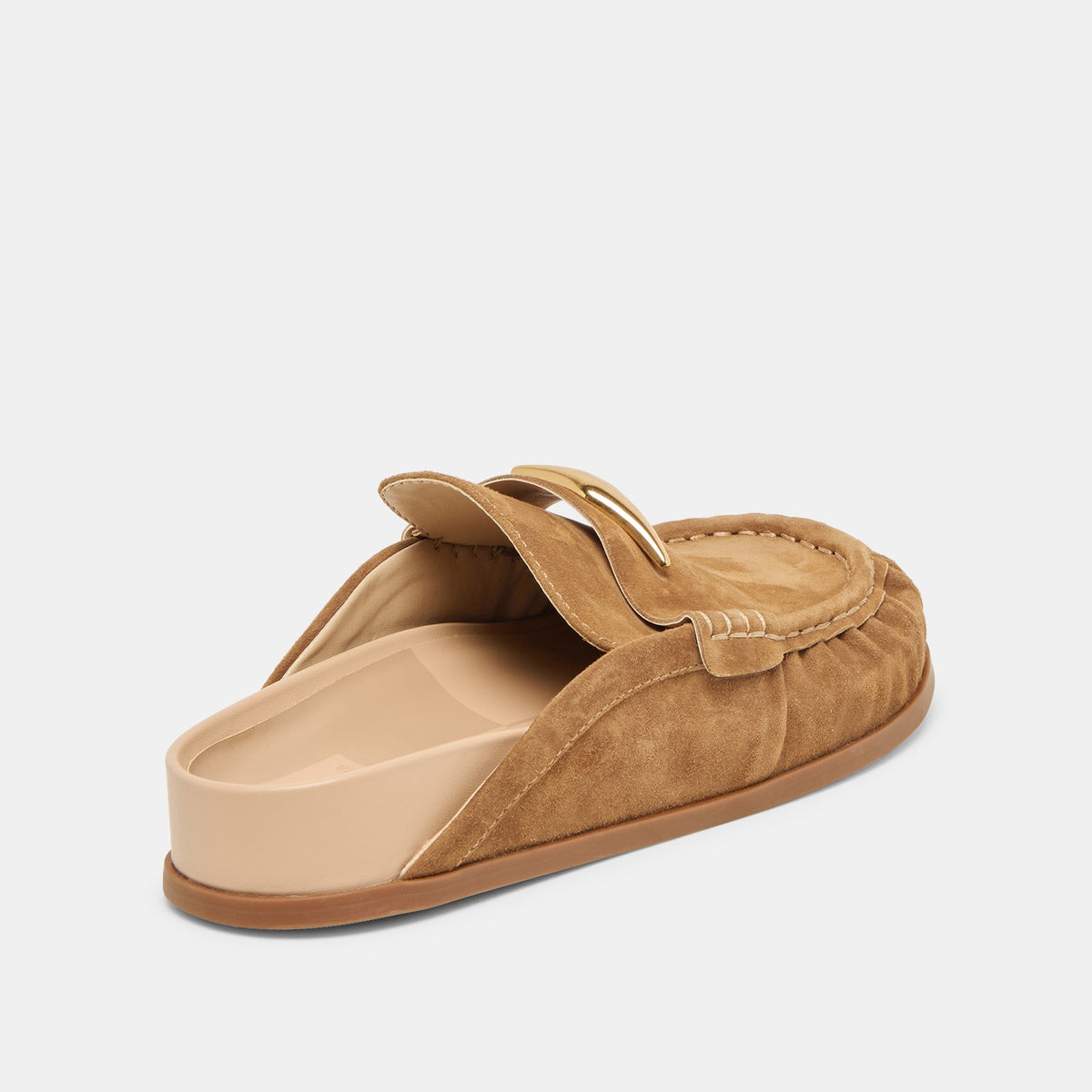 Jodero Lt Brown Suede Flats | Dolce Vita