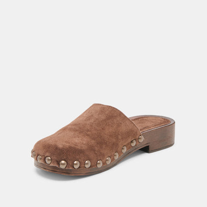 Alanis Brown Suede Flats | Dolce Vita
