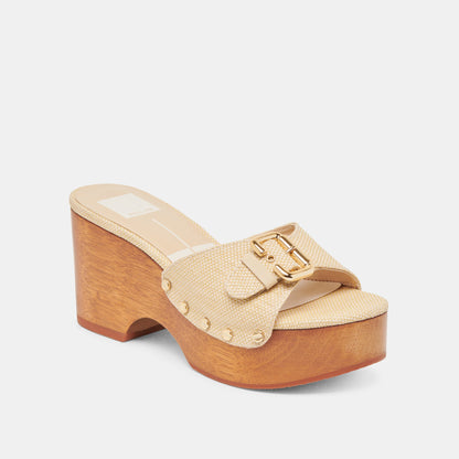 YALAH HEELS LT NATURAL RAFFIA
 – Dolce Vita | Dolce Vita