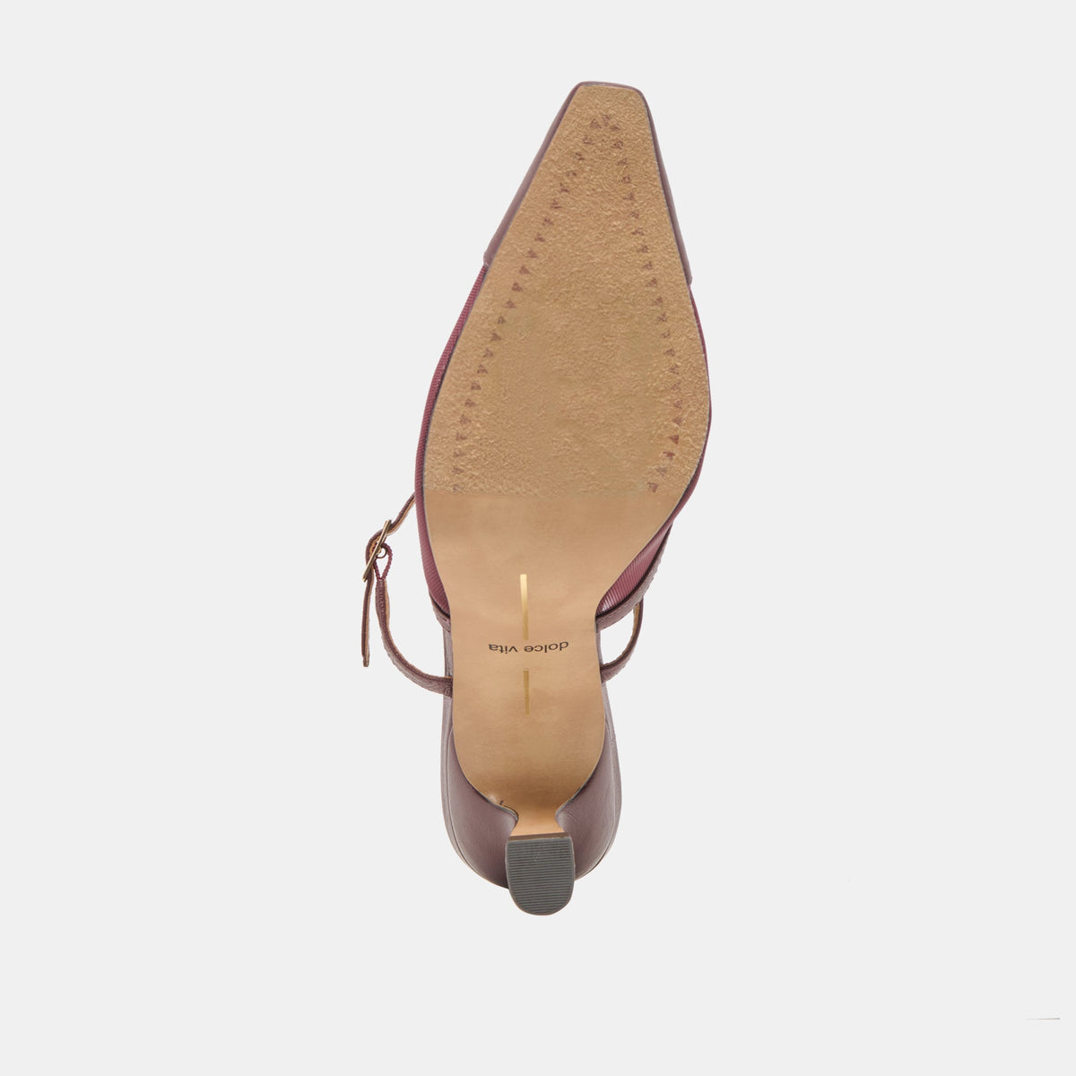 Loyd Burgundy Mesh Heels | Dolce Vita