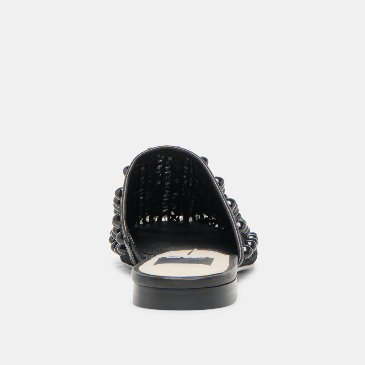 Rova Bead Onyx Beaded Mesh Flats | Dolce Vita