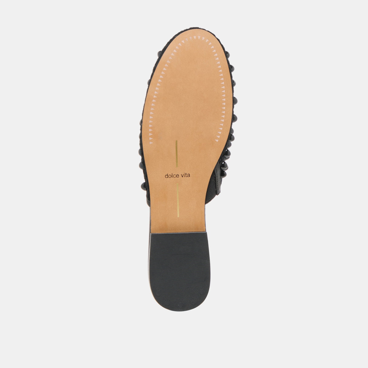 Rova Bead Onyx Beaded Mesh Flats | Dolce Vita