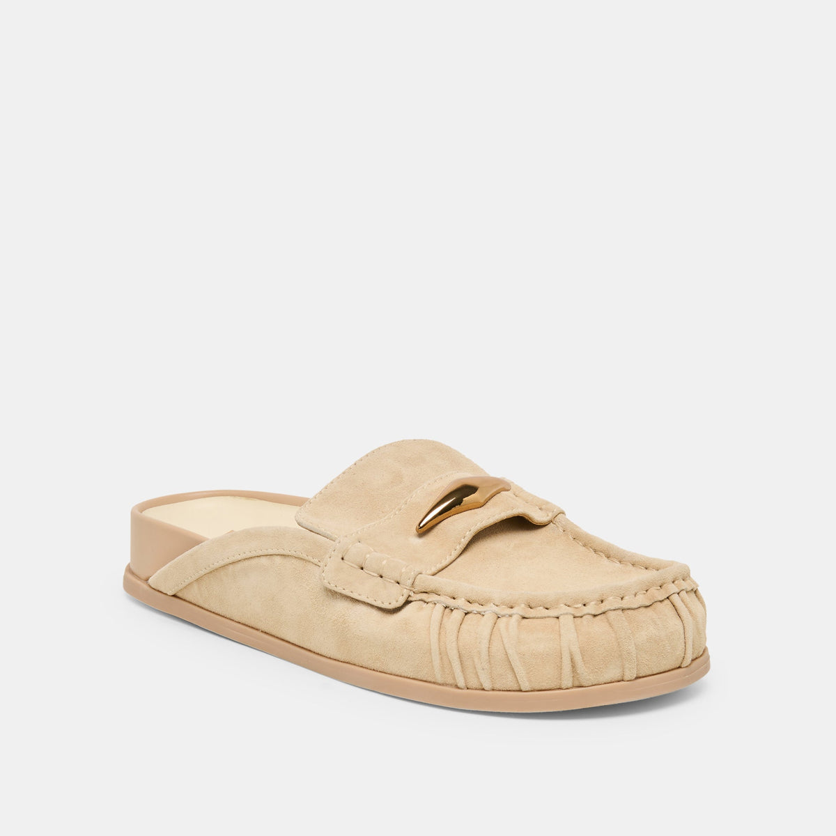 Jodero Almond Suede Flats | Dolce Vita