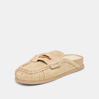 Jodero Almond Suede Flats | Dolce Vita