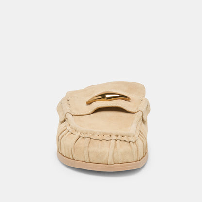 Jodero Almond Suede Flats | Dolce Vita