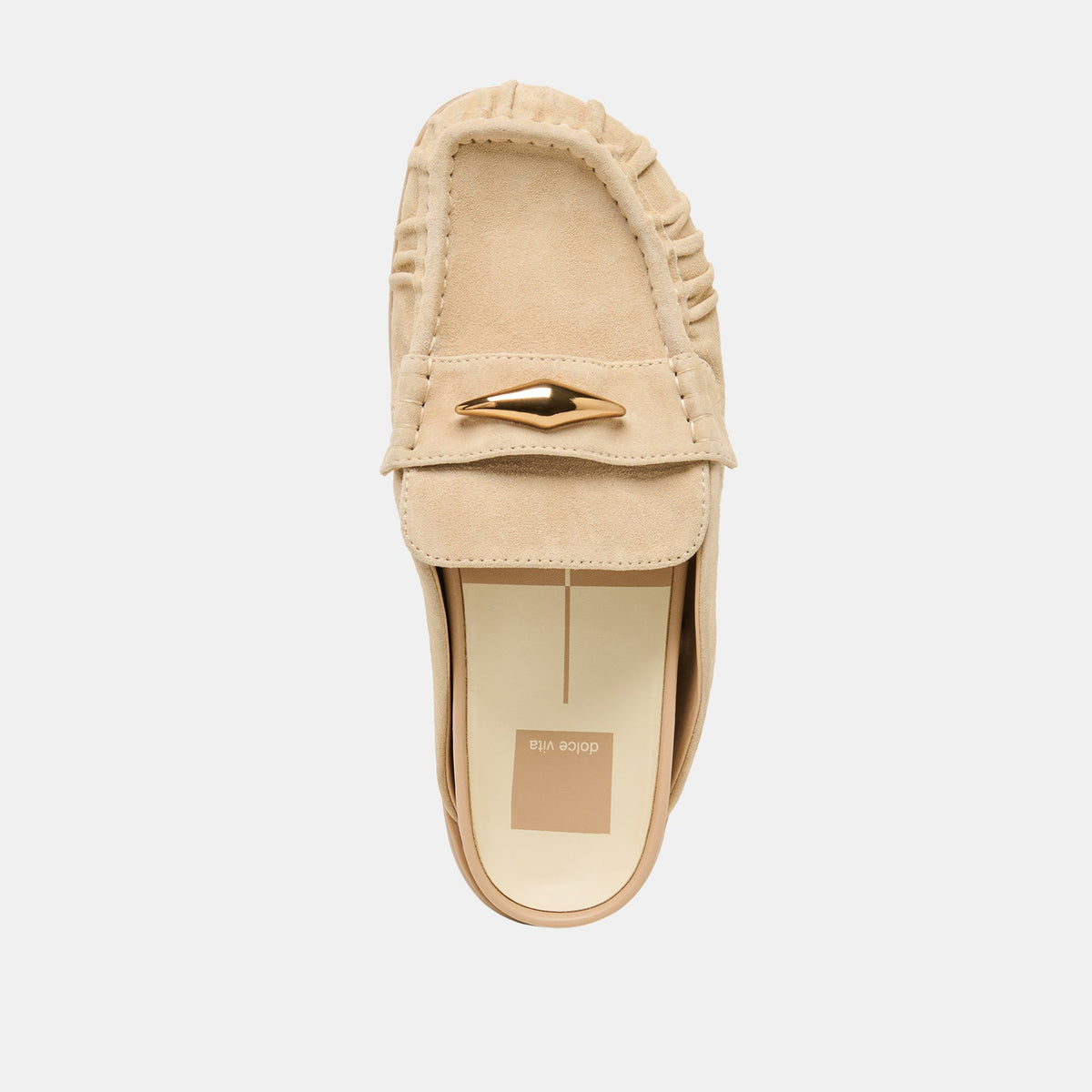 Jodero Almond Suede Flats | Dolce Vita