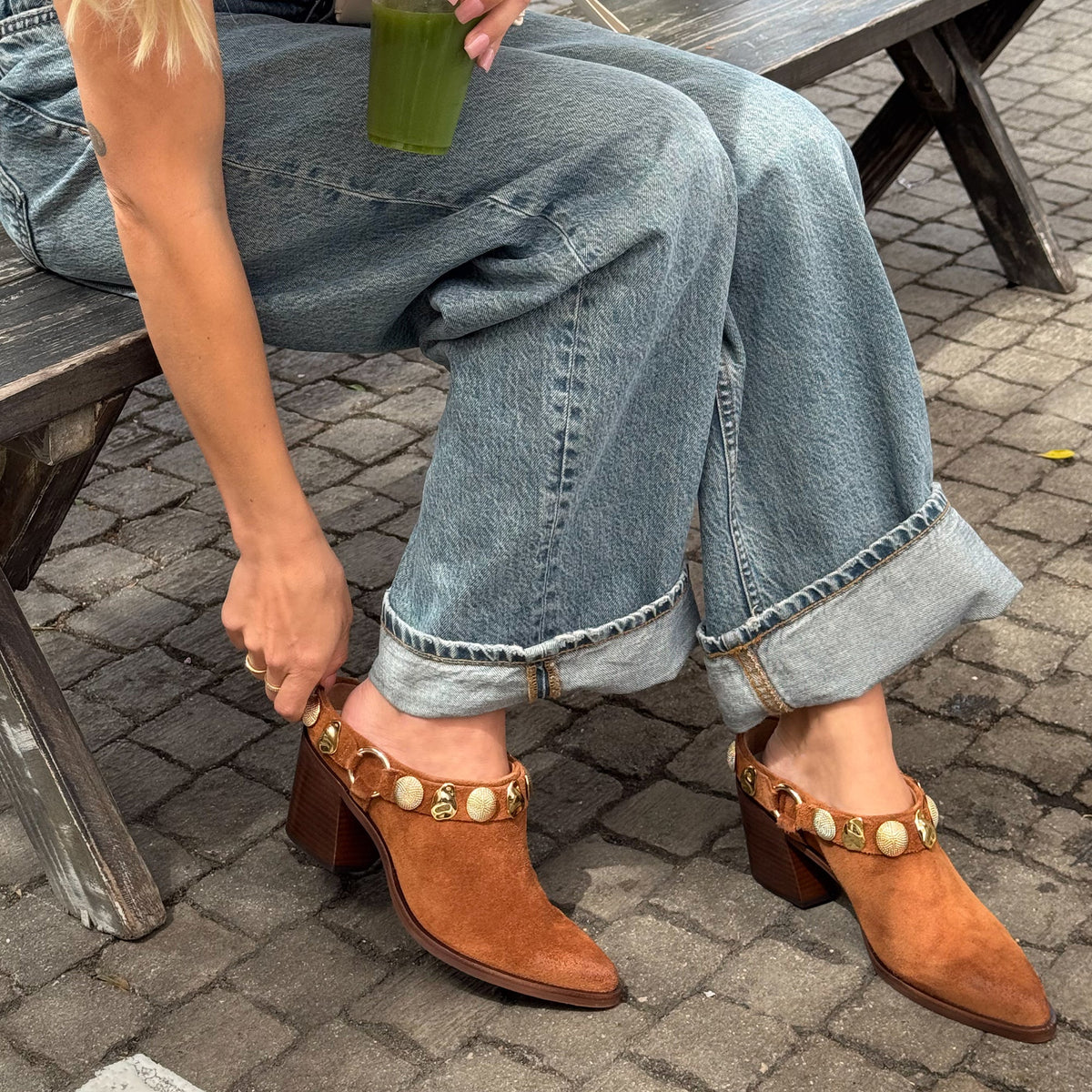Kanyon Brown Suede Heels | Dolce Vita