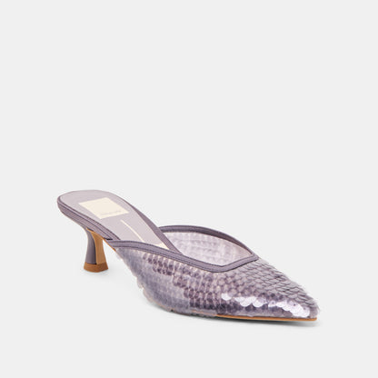Cleo Smoke Sequin Heels | Dolce Vita