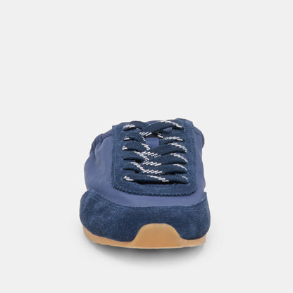 Daris Navy Nylon Sneakers | Dolce Vita