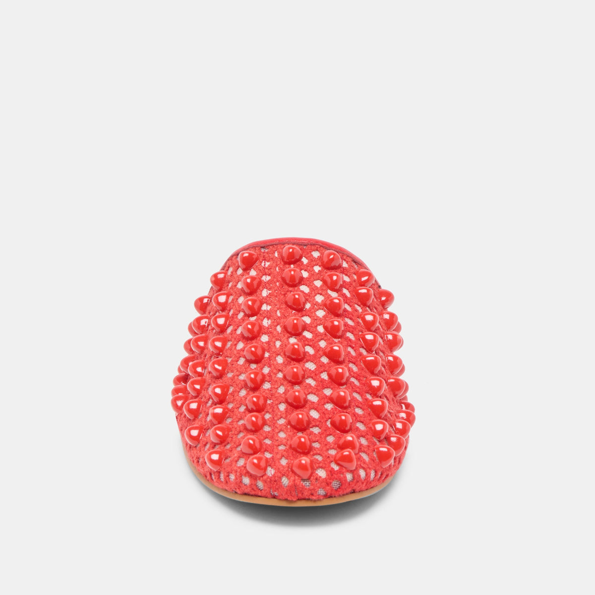 Rova Bead Chili Beaded Mesh Flats | Dolce Vita