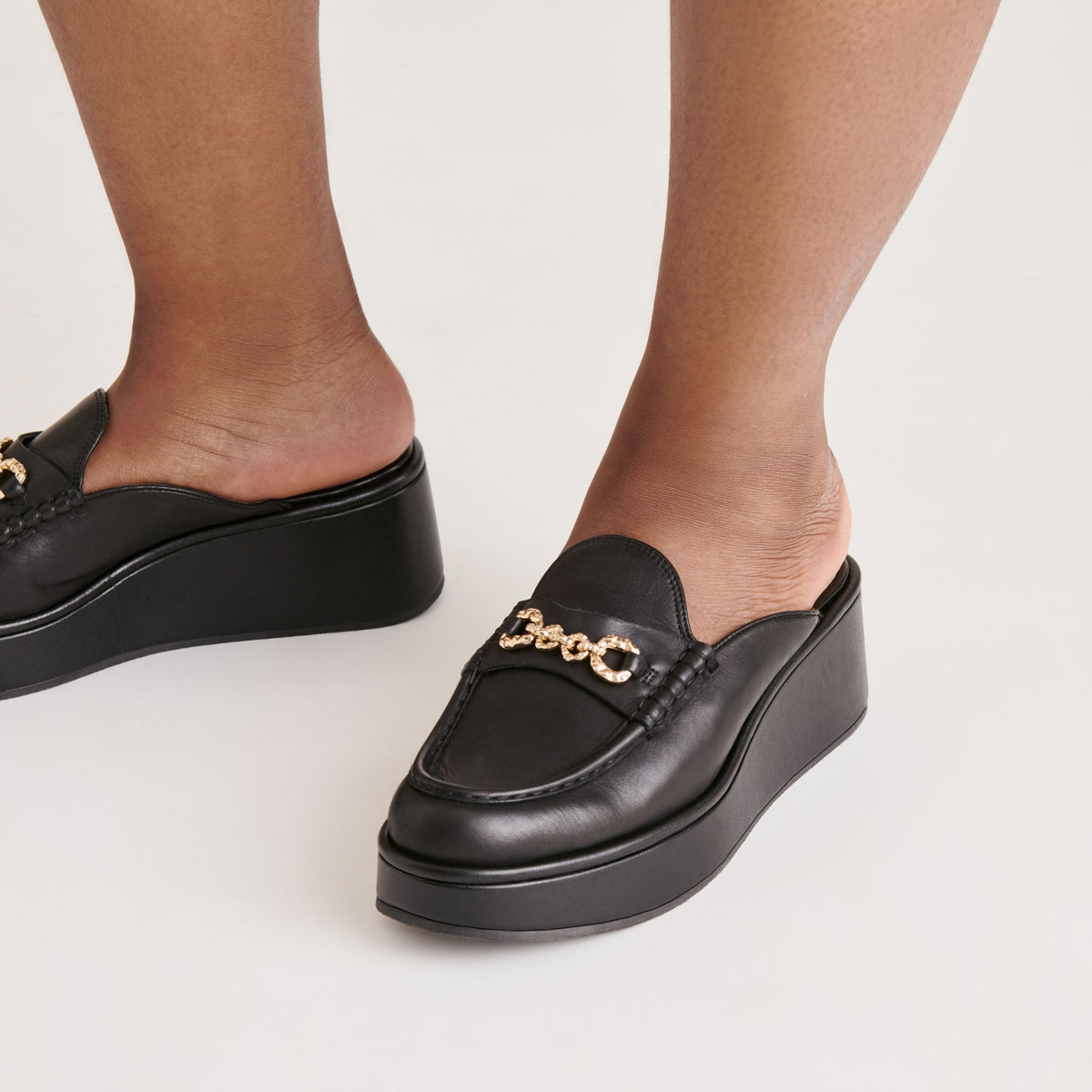 Dorrel Maroon Leather Loafers | Dolce Vita