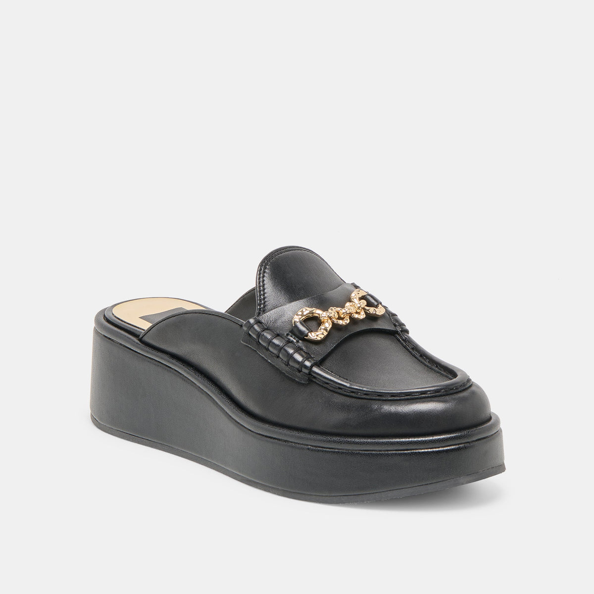 Dorrel Maroon Leather Loafers | Dolce Vita