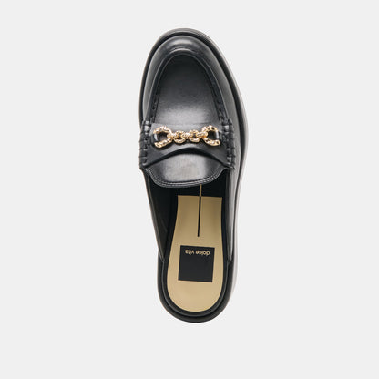 Dorrel Maroon Leather Loafers | Dolce Vita
