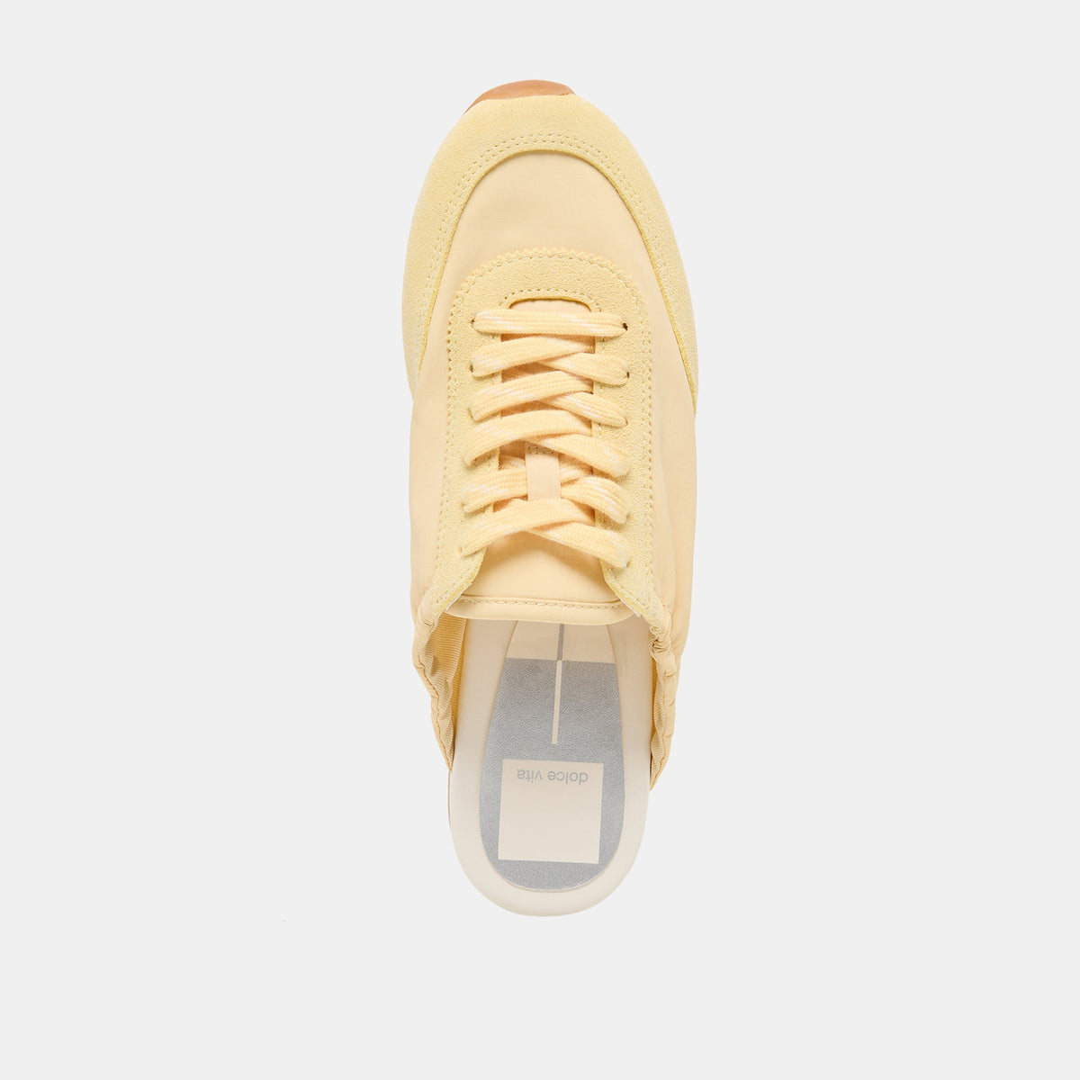 Daris Lt Yellow Nylon Sneakers | Dolce Vita