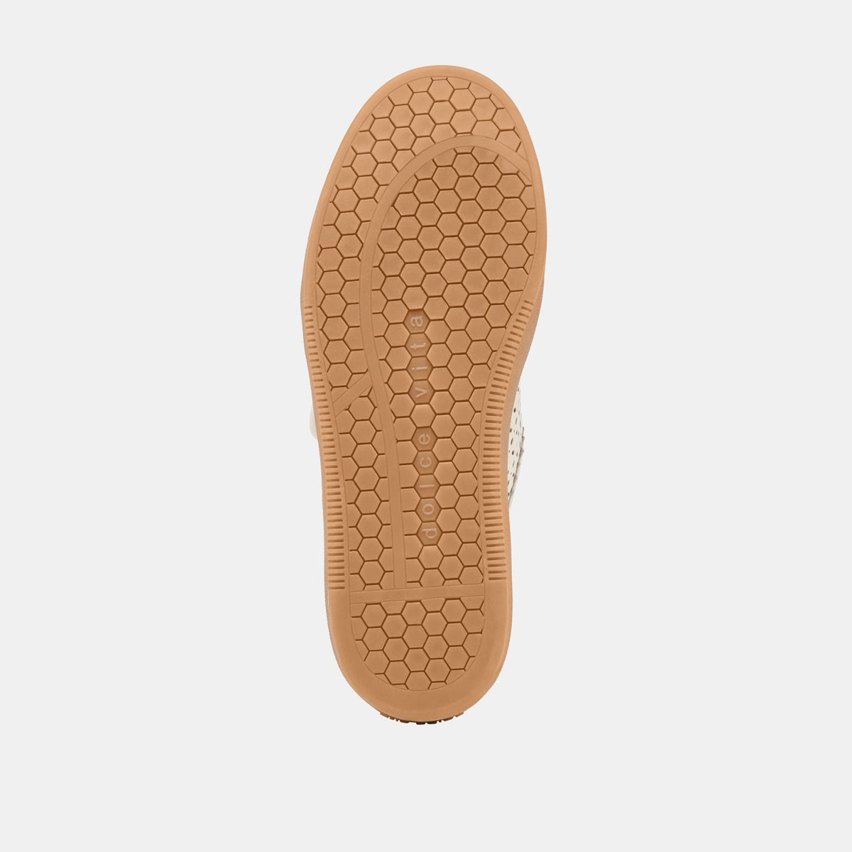 Nanet White Perforated Leather Sneakers | Dolce Vita