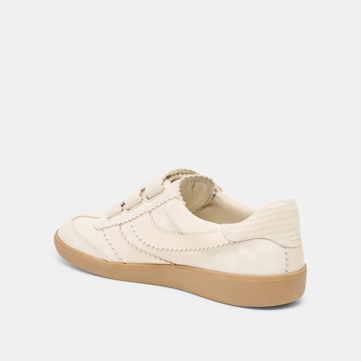 Merit Velcro Ivory Leather Sneakers | Dolce Vita