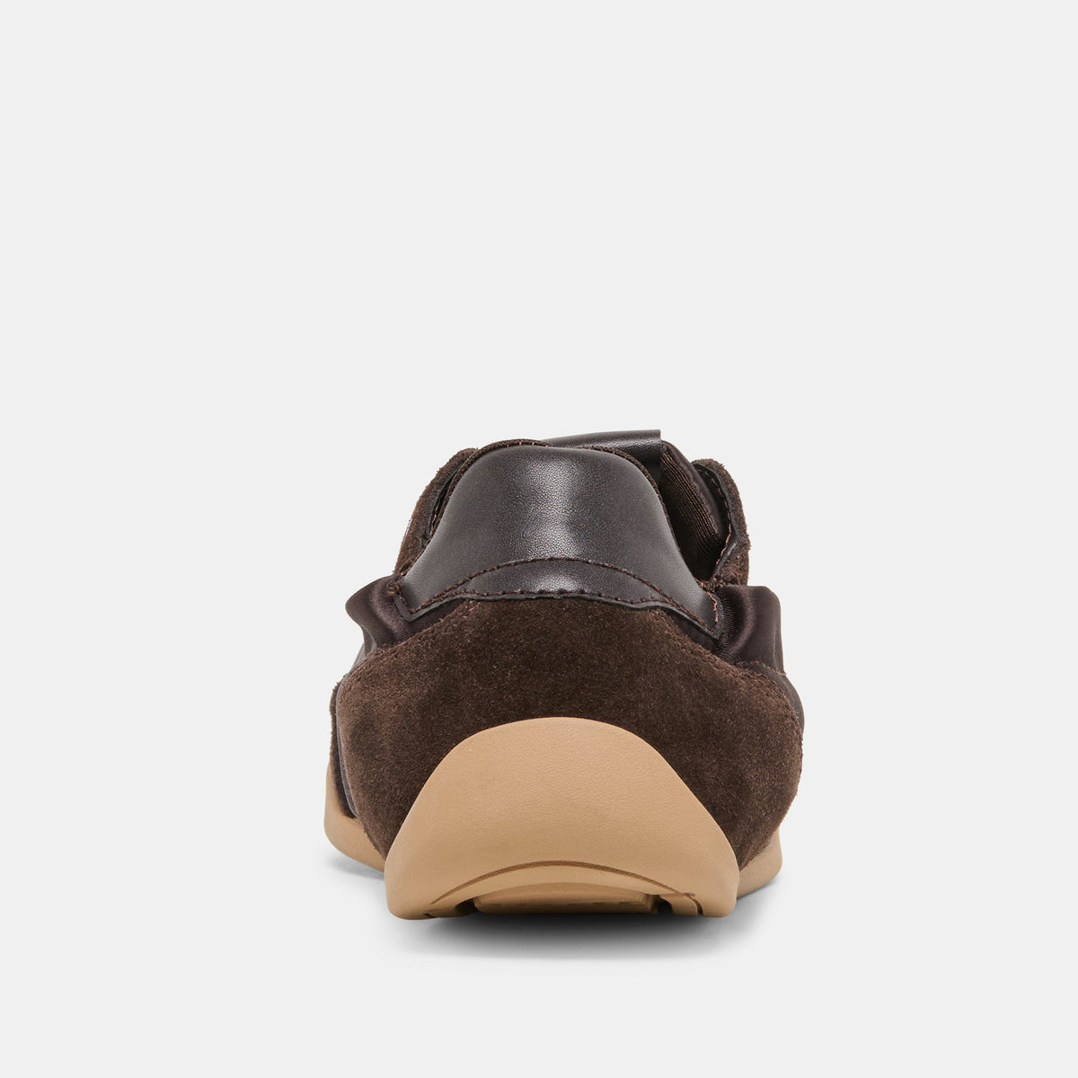 Dakoda Dk Brown Satin Sneakers | Dolce Vita