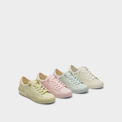 Zina 306 Sneakers White Recycled Leather | White Leather Sneakers
 – Dolce Vita | Dolce Vita