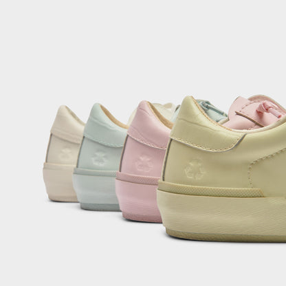 Zina 306 Sneakers White Recycled Leather | White Leather Sneakers
 – Dolce Vita | Dolce Vita