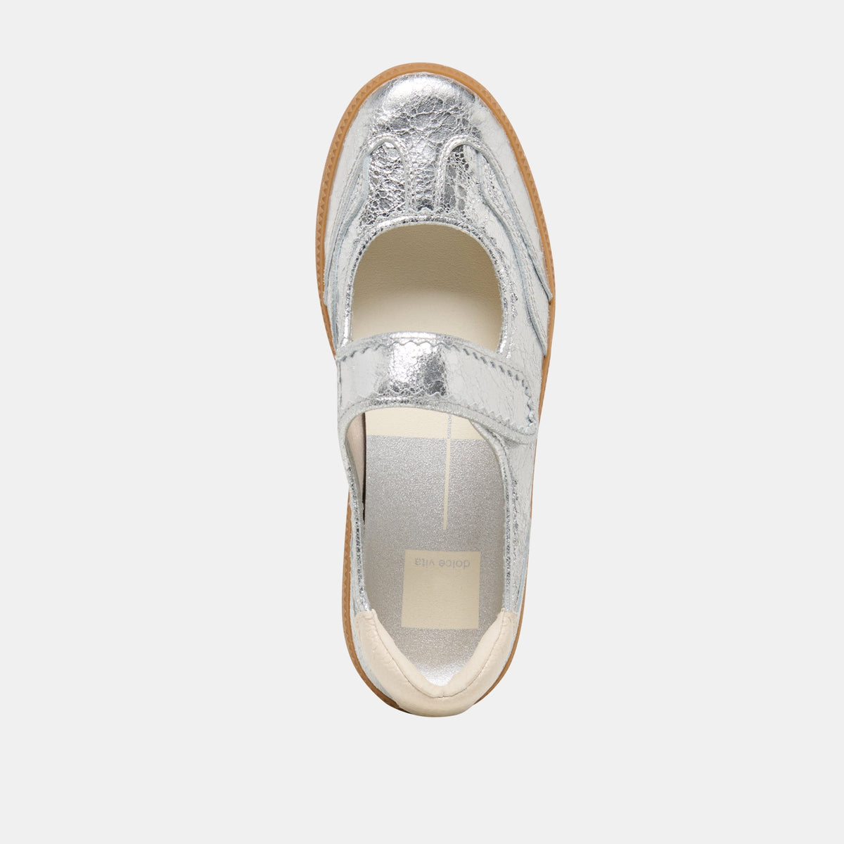 Nanet Silver Leather Sneakers | Dolce Vita