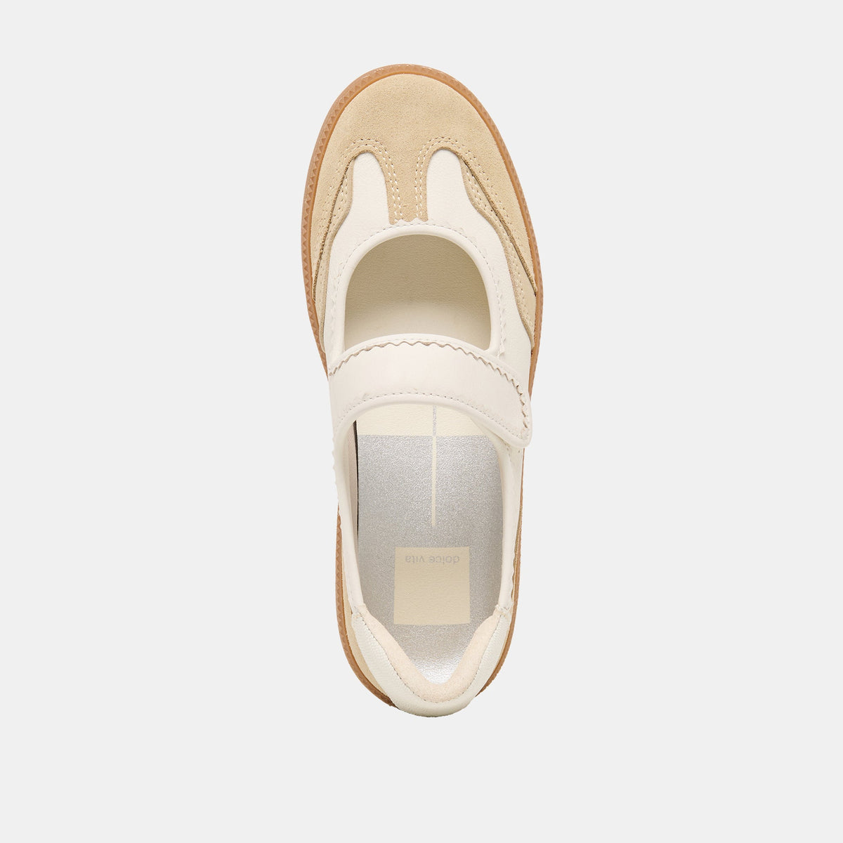 Nanet Ivory Multi Leather Sneakers | Dolce Vita