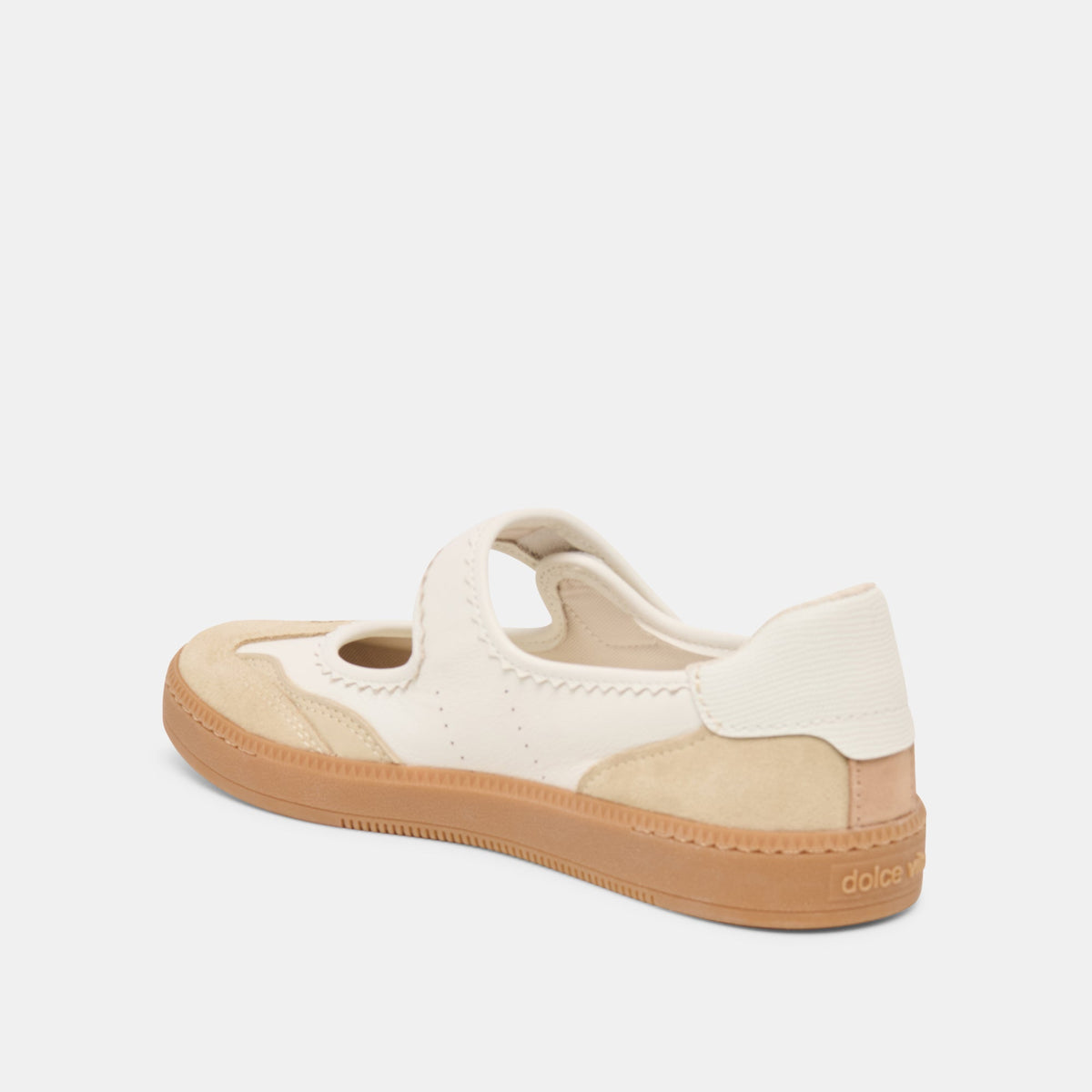 Nanet Ivory Multi Leather Sneakers | Dolce Vita