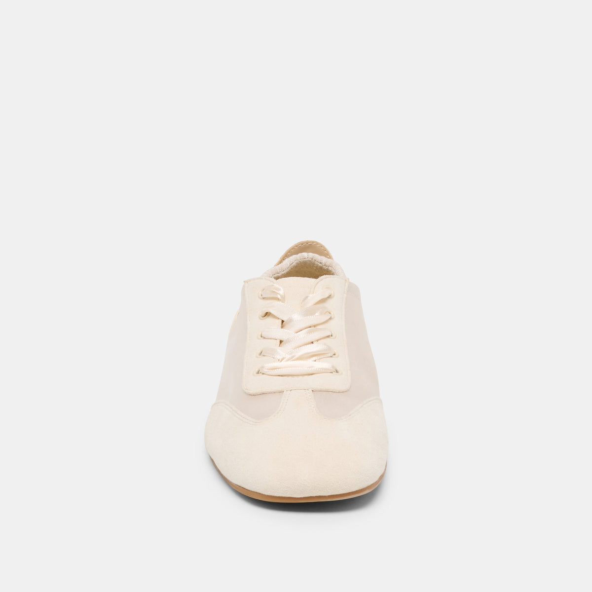 Itzy Vanilla Satin Sneakers | Dolce Vita