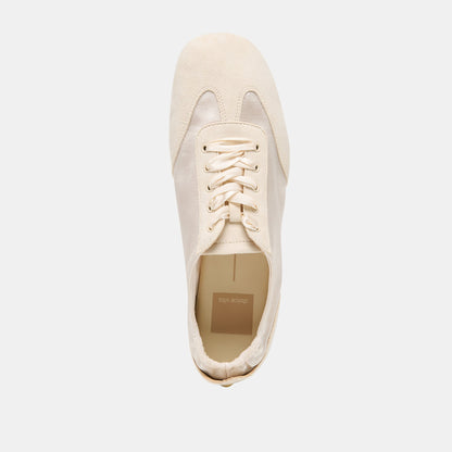 Itzy Vanilla Satin Sneakers | Dolce Vita