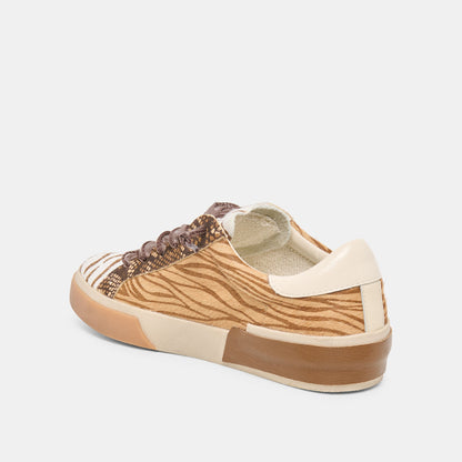 Zina Zebra Multi Calf Hair Sneakers | Dolce Vita