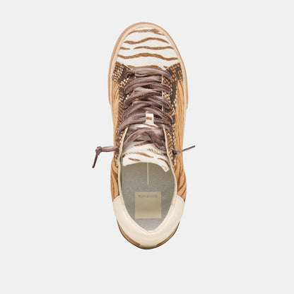Zina Zebra Multi Calf Hair Sneakers | Dolce Vita