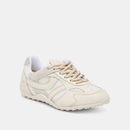 Myles White Multi Leather Sneakers | Dolce Vita