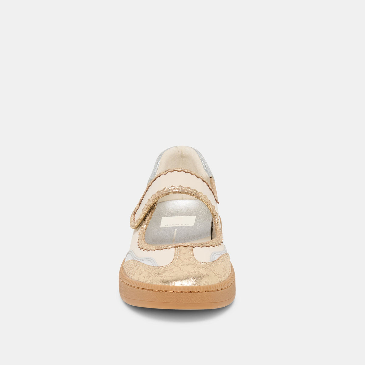 NANET Metallic Multi Leather Mary-Jane Sneakers | Dolce Vita