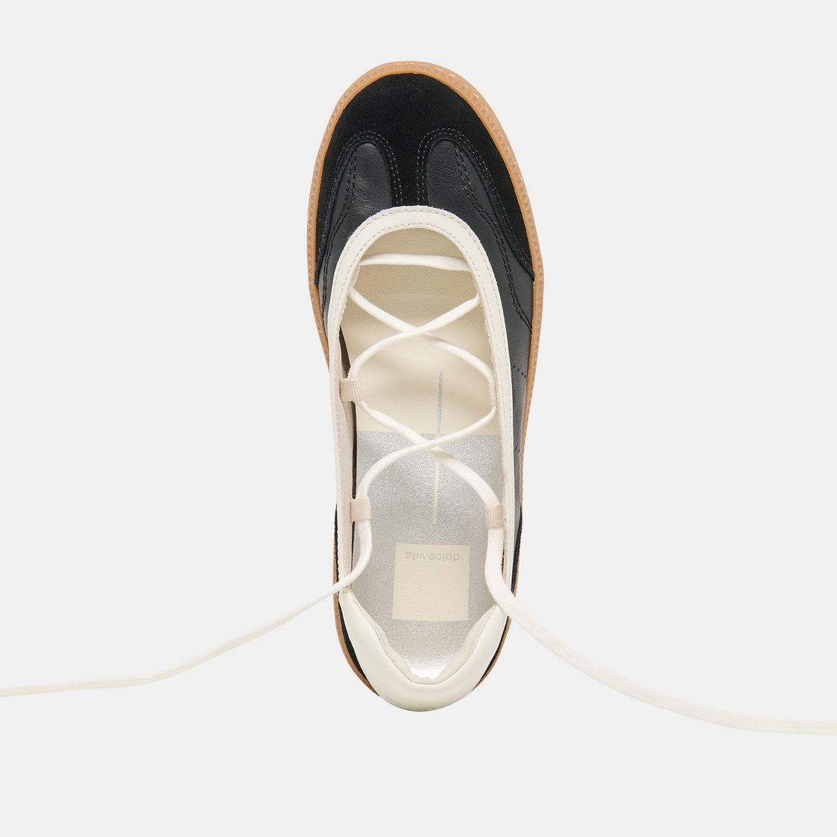 Nyomie Black Leather Sneakers | Dolce Vita