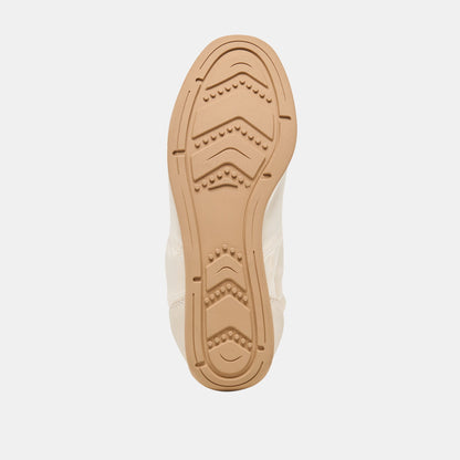 Dakoda Off White Satin Sneakers | Dolce Vita