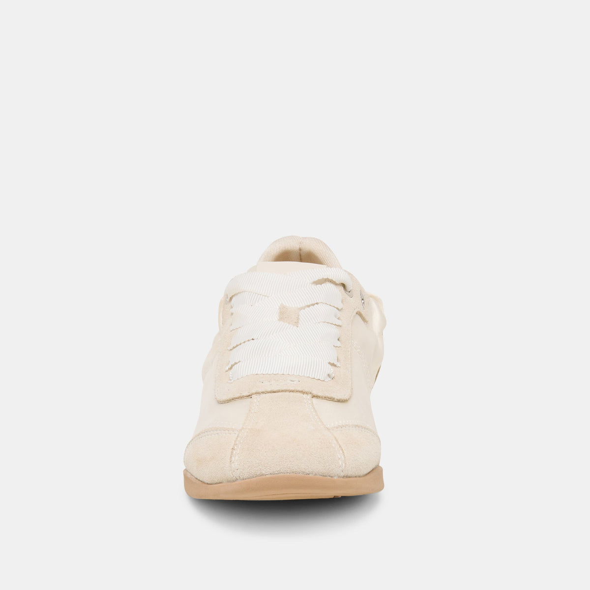 Dakoda Off White Satin Sneakers | Dolce Vita