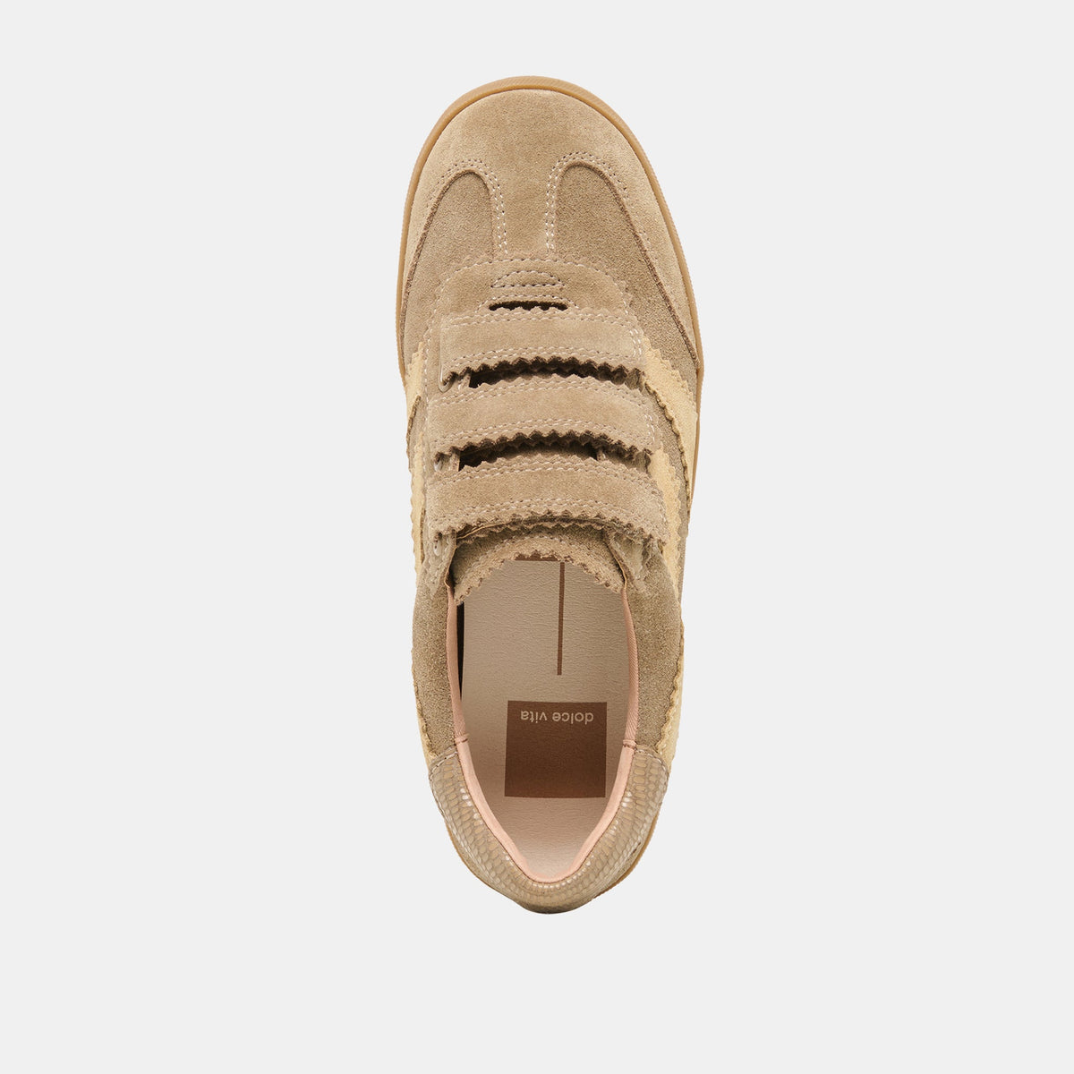 Merit Velcro Taupe Multi Leather Sneakers | Dolce Vita