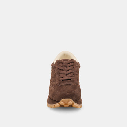 Tricia Dk Brown Suede Sneakers | Dolce Vita