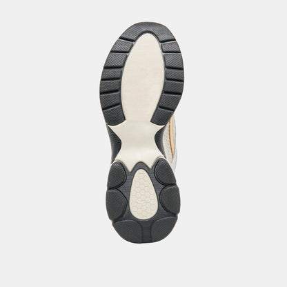 SWAYZY Metallic Multi Leather Platform Slip-on Sneakers | Dolce Vita