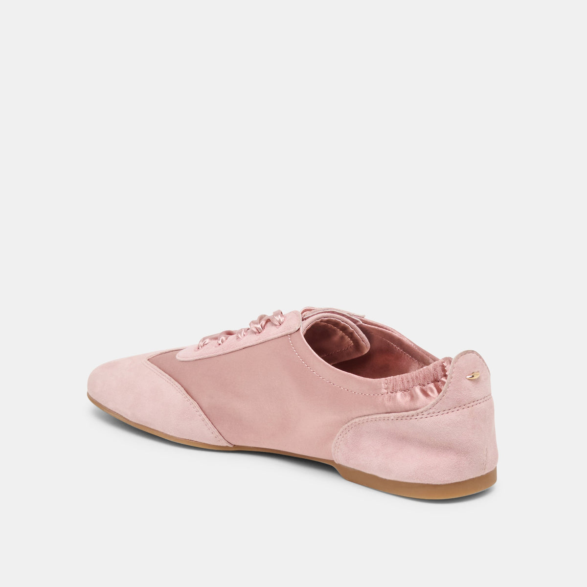 Itzy Pink Satin Sneakers | Dolce Vita