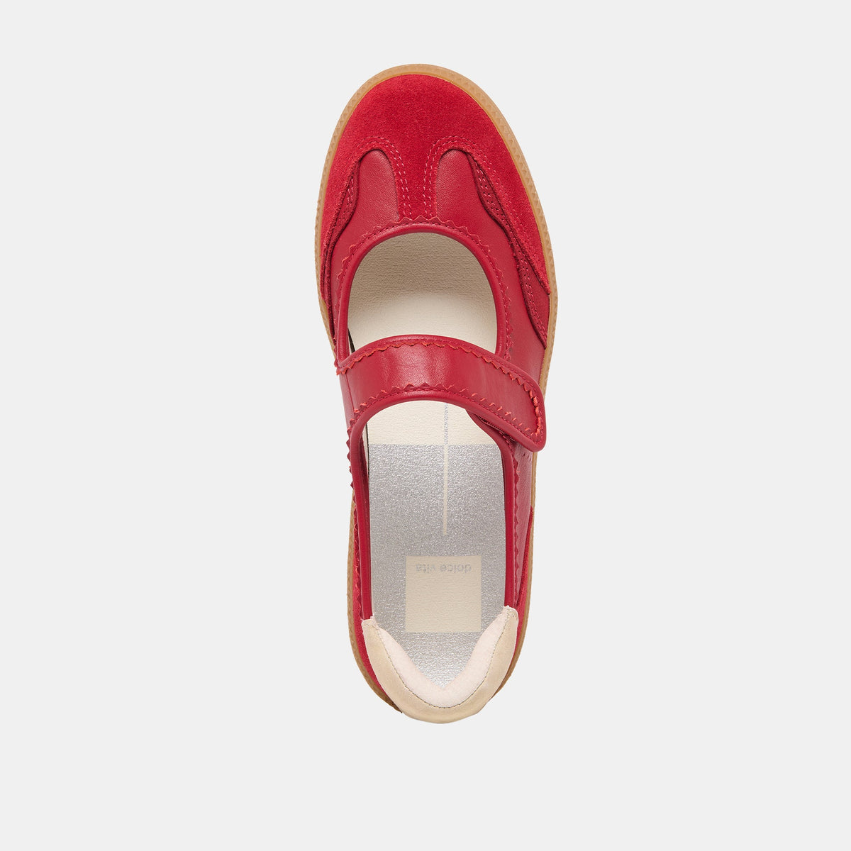 Nanet Crimson Leather Sneakers | Dolce Vita