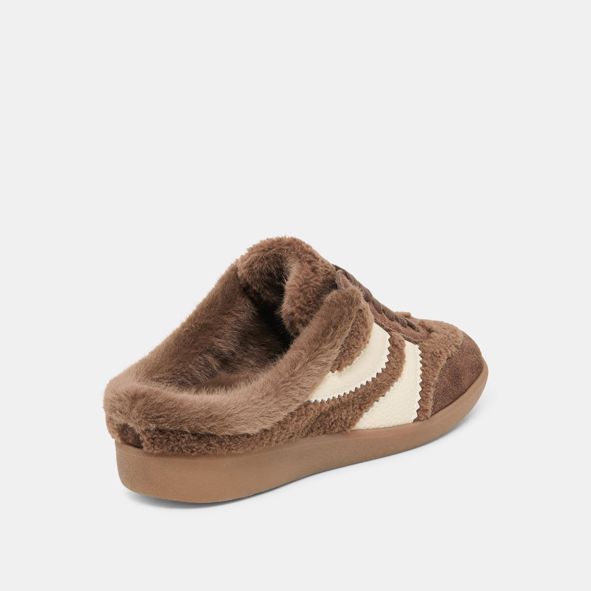 Merit Slide Plush Dk Brown Plush Sneakers | Dolce Vita
