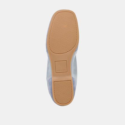 Itzy Periwinkle Satin Sneakers | Dolce Vita