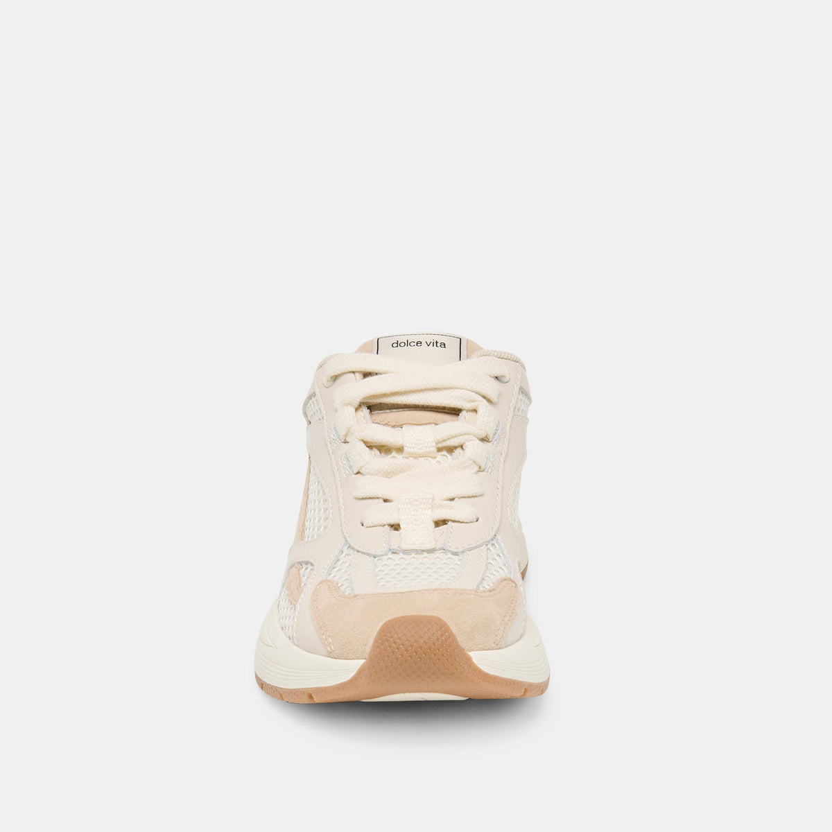 SWAYZY Ivory Multi Suede Platform Slip-on Sneakers | Dolce Vita